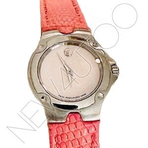 Movado Sport Edition Lizard Leather Band